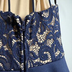 Navy Blue Formal Homecoming/Prom Dress